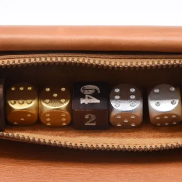 Patricia Bos Design backgammon Caramel Brown